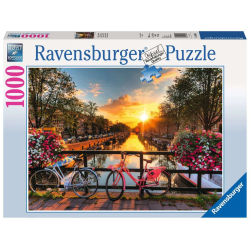 Puzzle Ravensburger 1000 pièces Vélos à Amsterdam