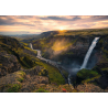 Puzzle Ravensburger 1000 pièces La cascade Háifoss, Islande