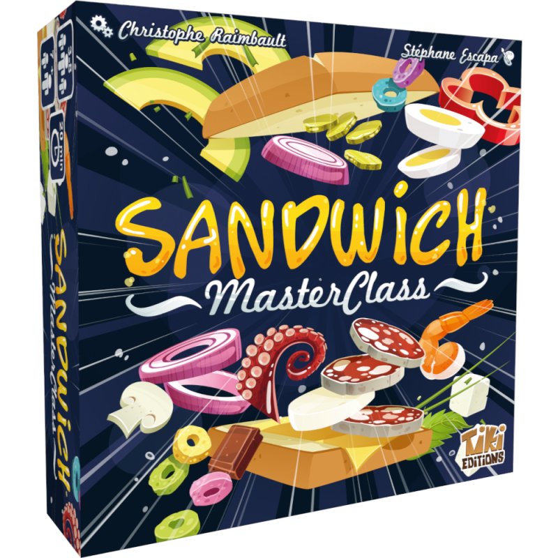 Acheter le jeu de société Sandwich MasterClass Tiki Editions