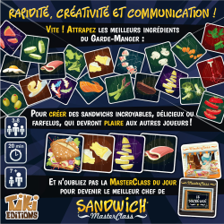 Acheter le jeu de société Sandwich MasterClass Tiki Editions