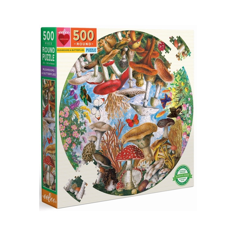 Puzzle 500 pièces Eeboo