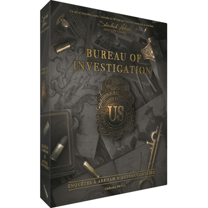 Acheter le jeu de société Bureau of Investigation Enquêtes à Arkham