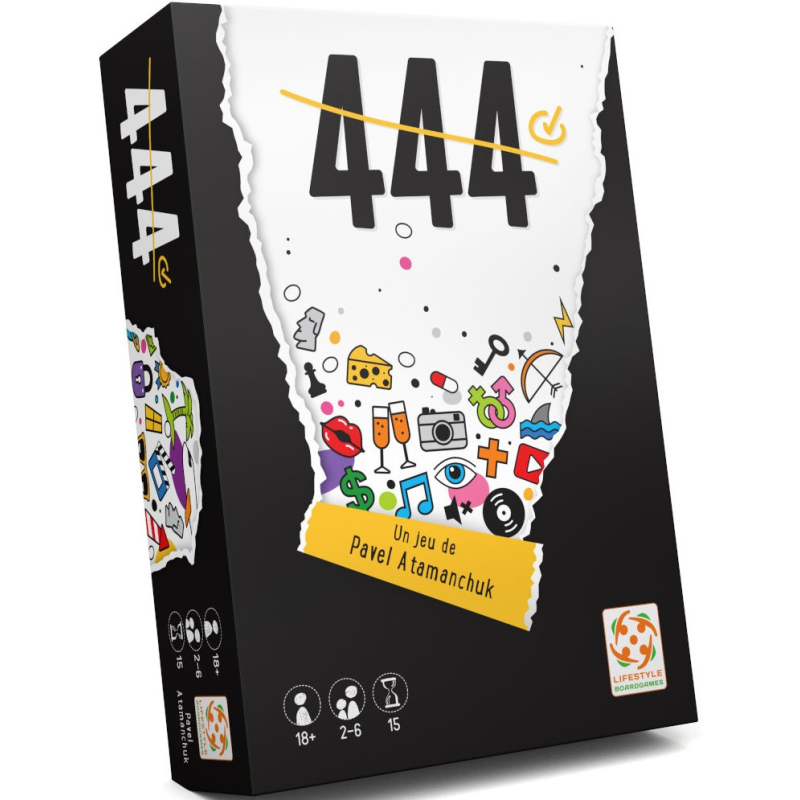 Acheter le jeu de société 444 choses à faire