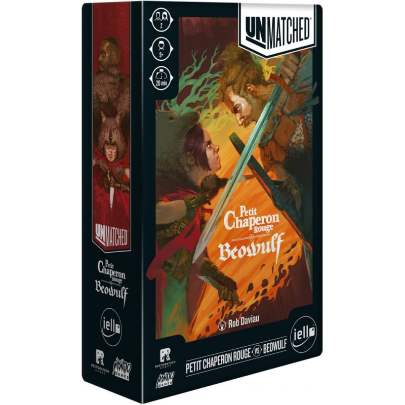 Acheter le jeu de société Unmatched : Petit Chaperon Rouge vs Beowulf