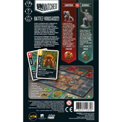 Acheter le jeu de société Unmatched : Petit Chaperon Rouge vs Beowulf
