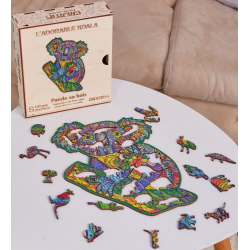 Acheter un puzzle créatif en bois L'Adorable Koala