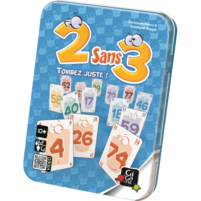Acheter le jeu de société 2 Sans 3 Gigamic