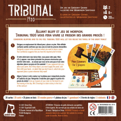 Acheter le jeu de société Tribunal 1920