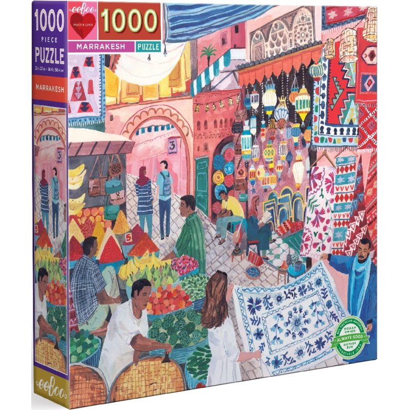 Puzzle 1000 pièces Eeboo