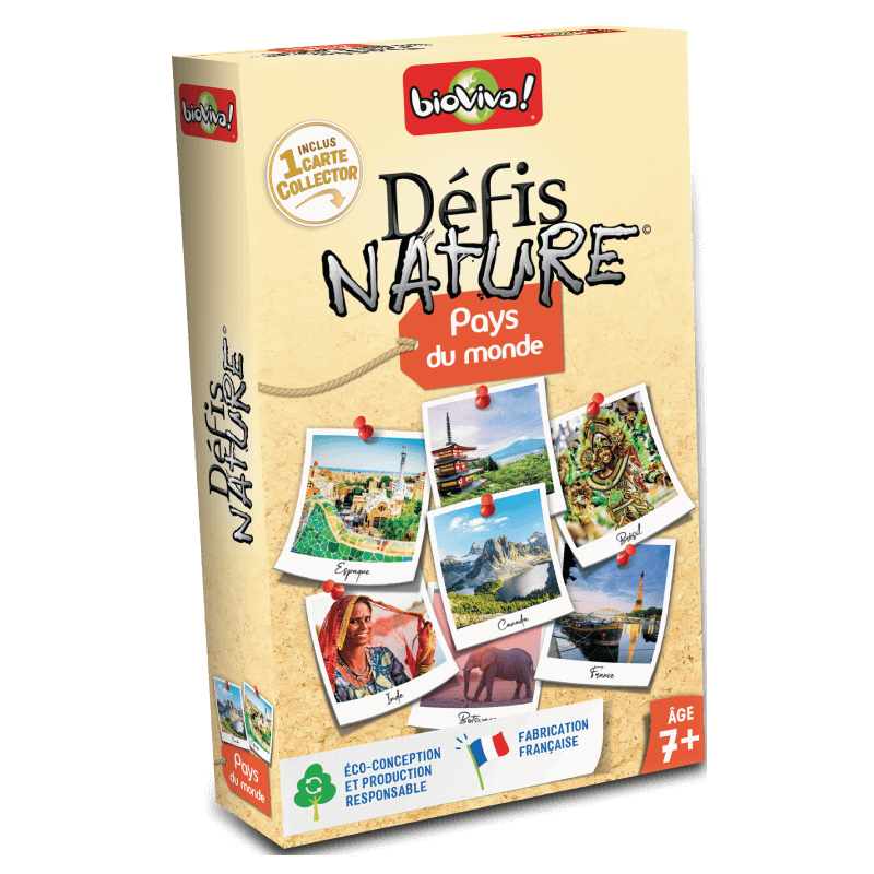 L'édition Pays du Monde de Défis Nature.