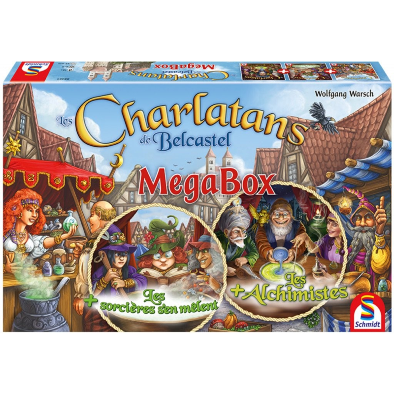 Acheter jeu de société Les Charlatans de Belcastel - Mégabox