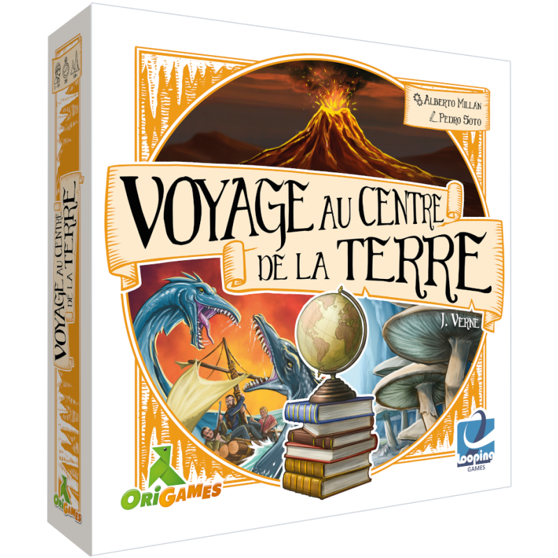 Acheter le jeu de société Voyage au centre de la terre