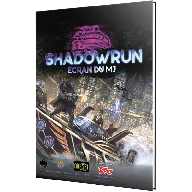 Acheter livre de jeu de rôle Shadowrun Ecran du MJ + Livrets + Fiches Prétirées