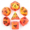 Set de 7 dés, idéal pour les jeux de rôle.
