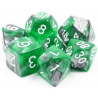 Set de 7 dés, idéal pour les jeux de rôle.
