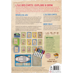 Acheter jeu de société L'Ile des Chats - Explore and Draw