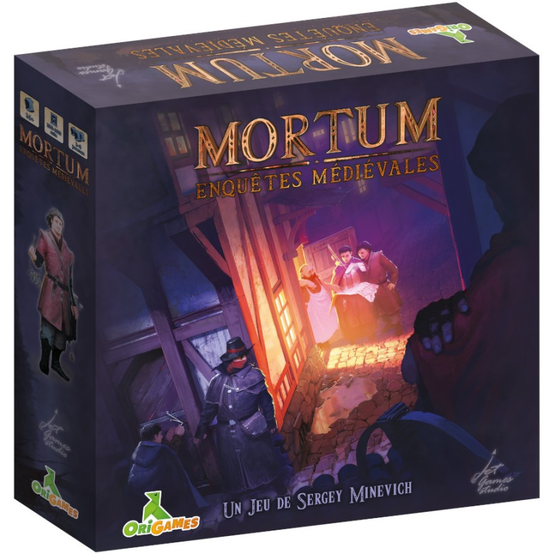 Acheter jeu de société Mortum - Enquêtes Médiévales