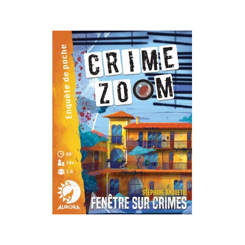 Acheter le jeu de société Crime Zoom-Fenêtre sur Crime
