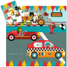 Acheter puzzle enfant Djeco silhouette Le Bolide