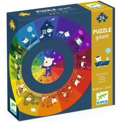 Acheter puzzle enfant Djeco Les couleurs