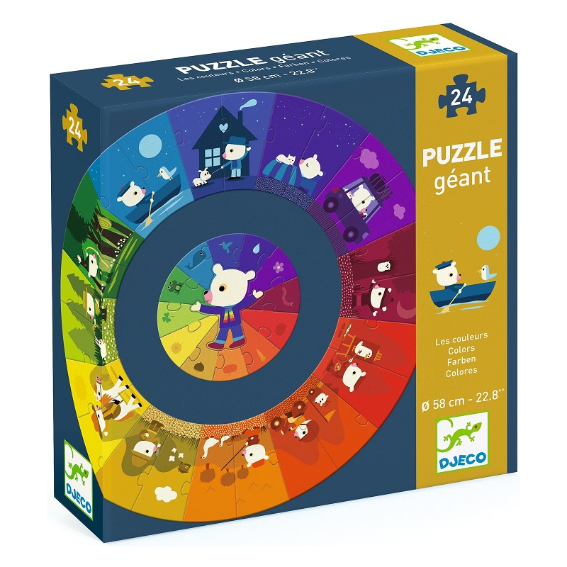 Acheter puzzle enfant Djeco Les couleurs