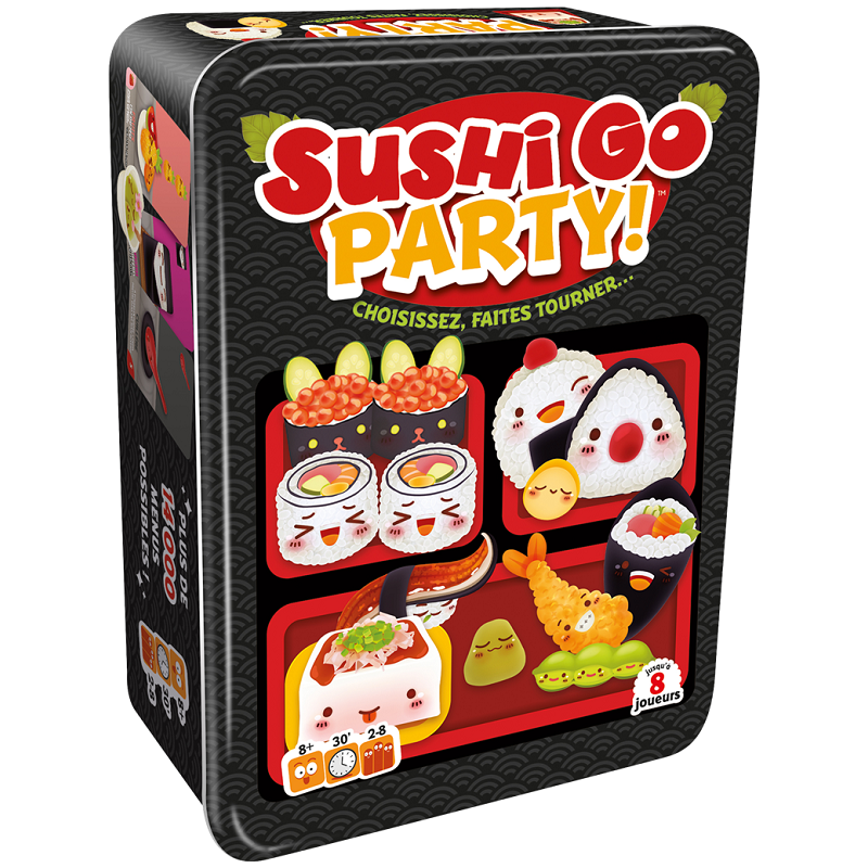 Achetez le jeu de société Sushi Go Party Cocktail Games