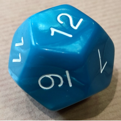 Acheter un dé à 12 faces 40mm