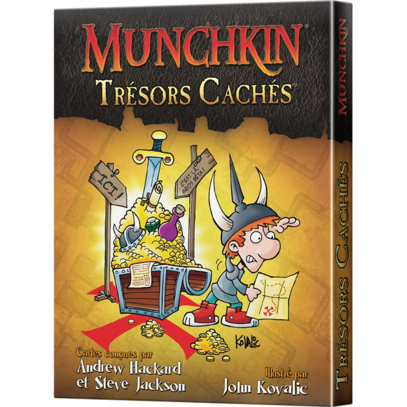 Acheter le jeu de société Munchkin Trésors Cachés