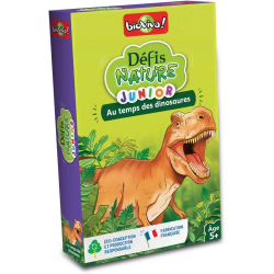 L'édition Junior - Au temps des Dinosaures de Défis Nature.
