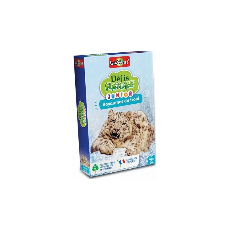 L'édition Junior - Royaumes du froid de Défis Nature.