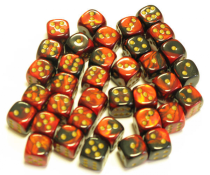 Set de 36 dés à 6 faces